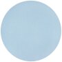 4er Set Tischset rund, hellblau, aus Filz ca.35 cm