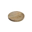 Dekoschale aus Mango-Holz, ca. Ø 30 x 4 cm
