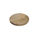 Coupelle décorative Assiette ronde en bois de...