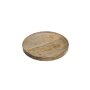 Decorative bowl Decorative round plate made of mango wood, approx. Ø 30 x 4 cm