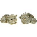 Dragon couché, set de 2
