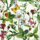 Tafelloper weide bloemen & vlinders, ca. 40 x 140 cm