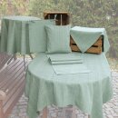 Outdoor blankets, mint mottled