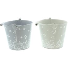 Bucket "Butterflies" , Set of 2