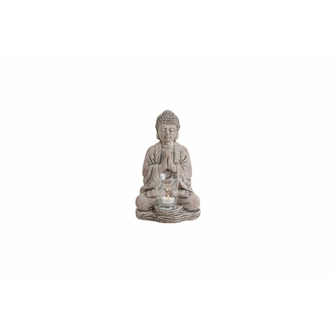 Teelichthalter Buddha, ca. 18 x 15 x 30 cm