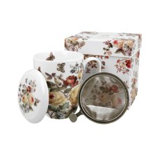 Tasse mit Sieb "Zahra", ca. 380 ml
