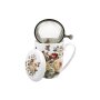 Tasse mit Sieb "Zahra", ca. 380 ml