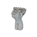 Plant head ceramic, approx. 25.5 x 17.5 cm