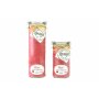 Candle Factory scented candle "Strawberry-Rhubarb" Jumbo, coral red