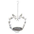 Metalfuglebad til ophængning, ca. 30 x 29 x 16 cm