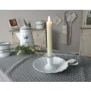 Kerzenständer Kerzenhalter Emaille Vintage Antik...