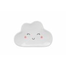Soap dish "Happy Cloud", approx. 13.3 x 2.7 x 9 cm