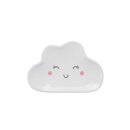 Soap dish "Happy Cloud", approx. 13.3 x 2.7 x 9 cm