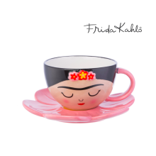 Frida Cup And Flower Saucer Set