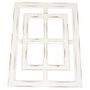 Dekofenster "Shabby", 2er Set, ca. 30 x 40 cm, 45 x 60 cm