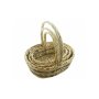 Ironing basket "sea grass", set of 3