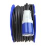Camping hand cable reel blue | hand reel | hose reel
