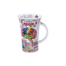 Dunoon Mug Glencoe The Brain, approx. 13 x 10 x 15 cm