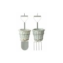 Hanging planter "Garden fun", set of 2, approx. 42 cm