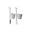 Hanging planter "Garden fun", set of 2, approx. 42 cm