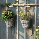 Hanging planter "Garden fun", set of 2, approx. 42 cm