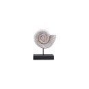 Figur Skulptur Muschel Ammonit auf Ständer 38 x 29 cm