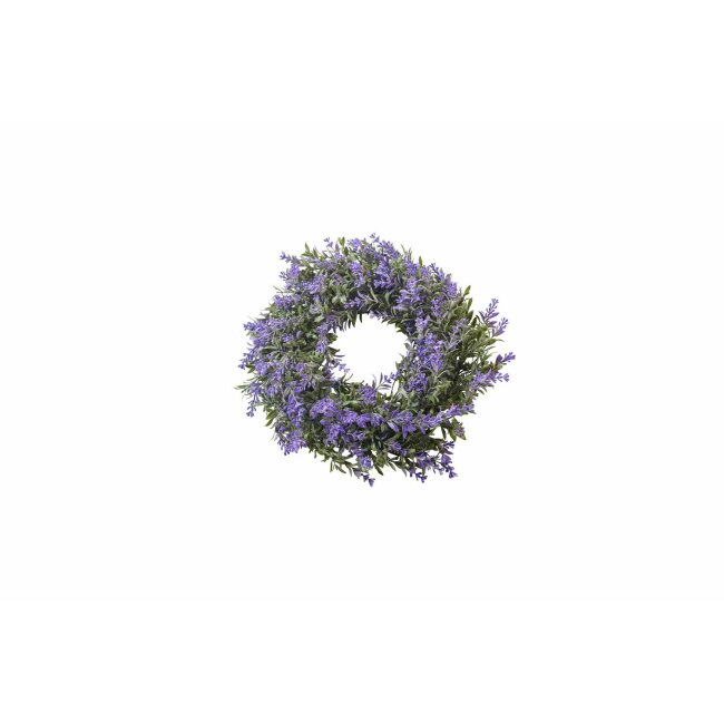Lavendel Kranz, lila, ca. 30 cm