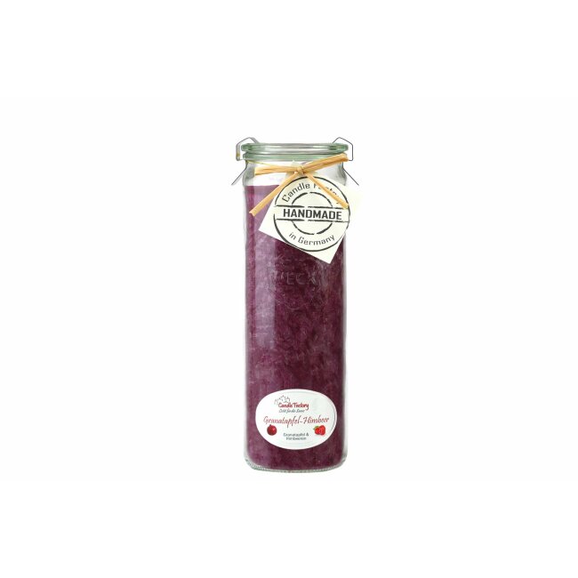 Candle Factory scented candle Big-Jumbo "Pomegranate-Raspberry", plum