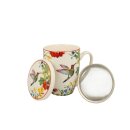 Tasse mit Sieb "Linnea", ca. 420 ml