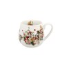 Mug "Vintage flowers white", about 430 ml