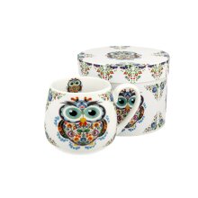 Kaffeetasse Becher SOWA ETNO, 430ml