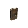 Carnet de notes, cuir antique brun, env. 10 x 15 cm