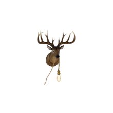 Wandleuchte Harry, braun, ca. 57,5 x 41,5 x 73,5 cm