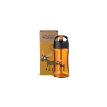 Wasserflasche - Kinder, ca. 0,35 l, orange - Elch