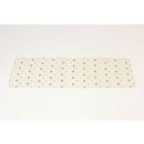 Bordløber "Dots" transparent trådmønster beige creme