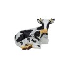 Liggende koe met kalf, ca. 40 cm