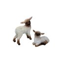 Schaf, liegend oder stehend, ca. 30 cm lang