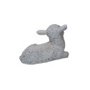 Schaf, liegend oder stehend, ca. 30 cm lang