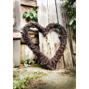 Decorative heart " Natural willow
