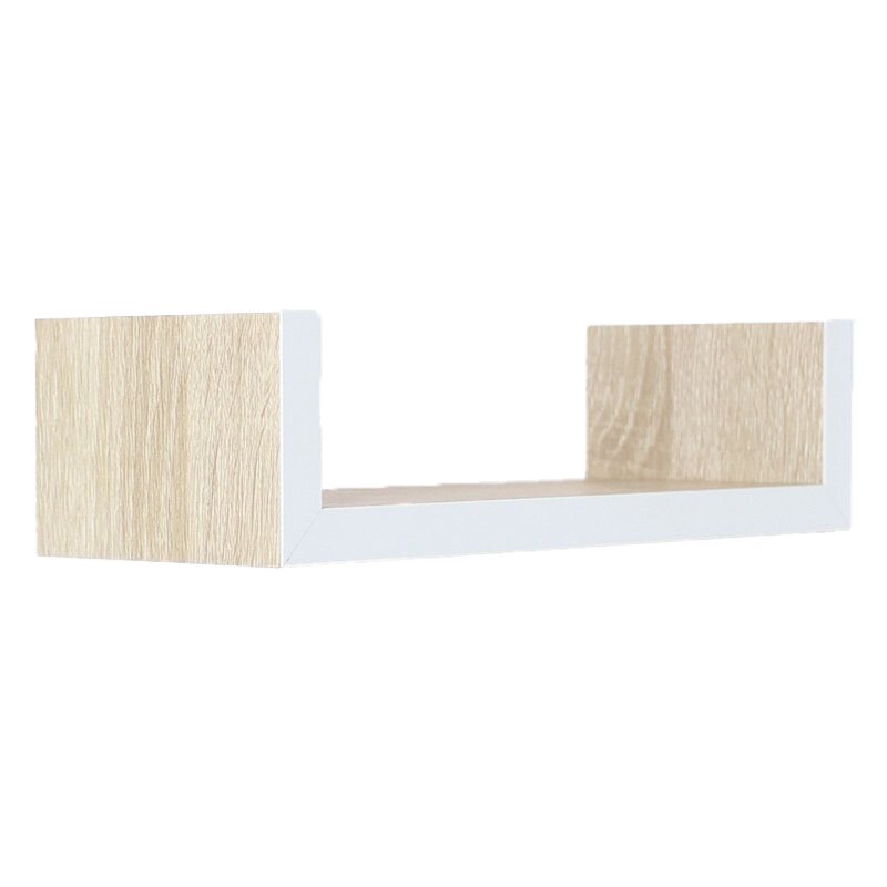 Wandregal Holz Weiß im 3er Set
