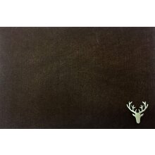 Set de table, rectangulaire, brun "Hirsch", en feutre