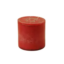 Rote Mehrdochtkerze