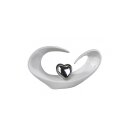 Deco Hart | wit-zilver