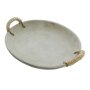 Moderne Deko Schale aus Beton mit Griffen I ca. 35cm