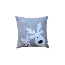 Cushion cover "Funny moose" 40x40 cm