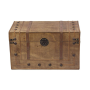 Houten decoratieve kist "Colonial", ca. 62 x 34 x 36 cm