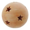 Boule en terre cuite "étoiles", petit set de 2 pièces