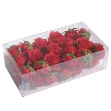 Rozenkopje Strooisel Deco ROOD 3,5cm 36 Stuks