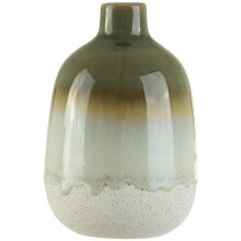 Mojave glasur grøn vase