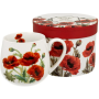 Vat mok 430 ml CLASSIC POPPIES